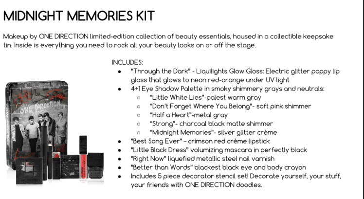 MidnightMemoriesCollection